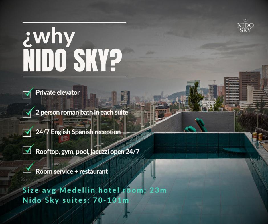 Nido Sky Aparthotel Меделин Екстериор снимка